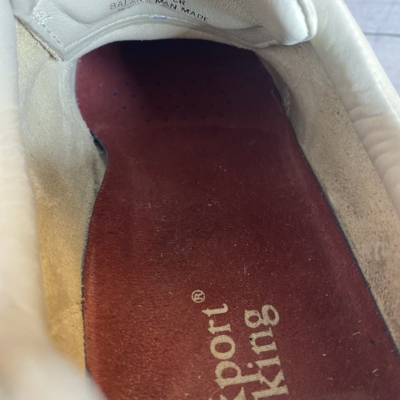 Rockport Shoes ProWalker Mens 14 N Tan Leather Sneakers ProWalker Vibram M9004 - Picture 11 of 16